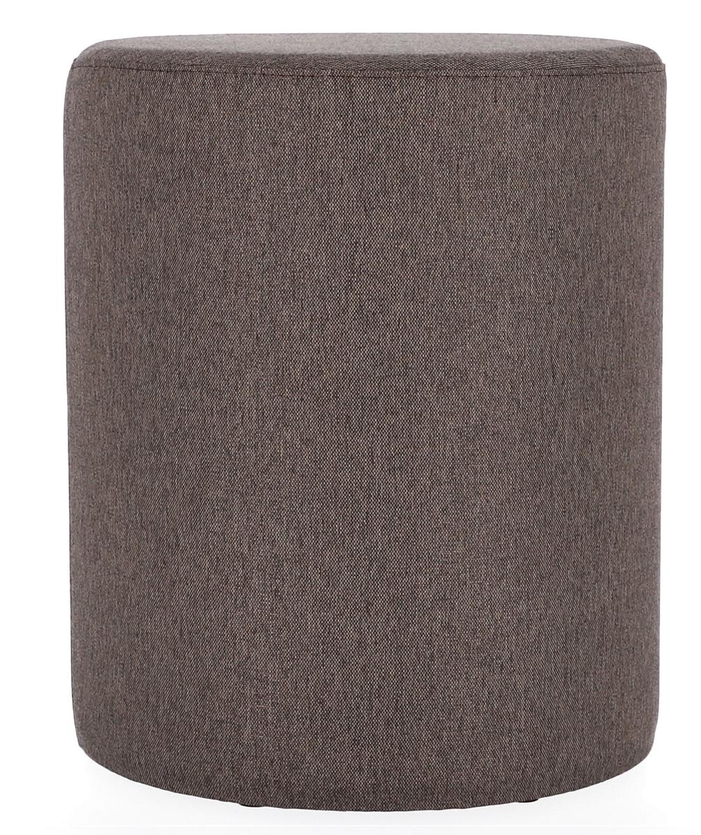 RONDO - Sitzwürfel / Pouf braun H: 48 cm D: 40 cm günstig online kaufen