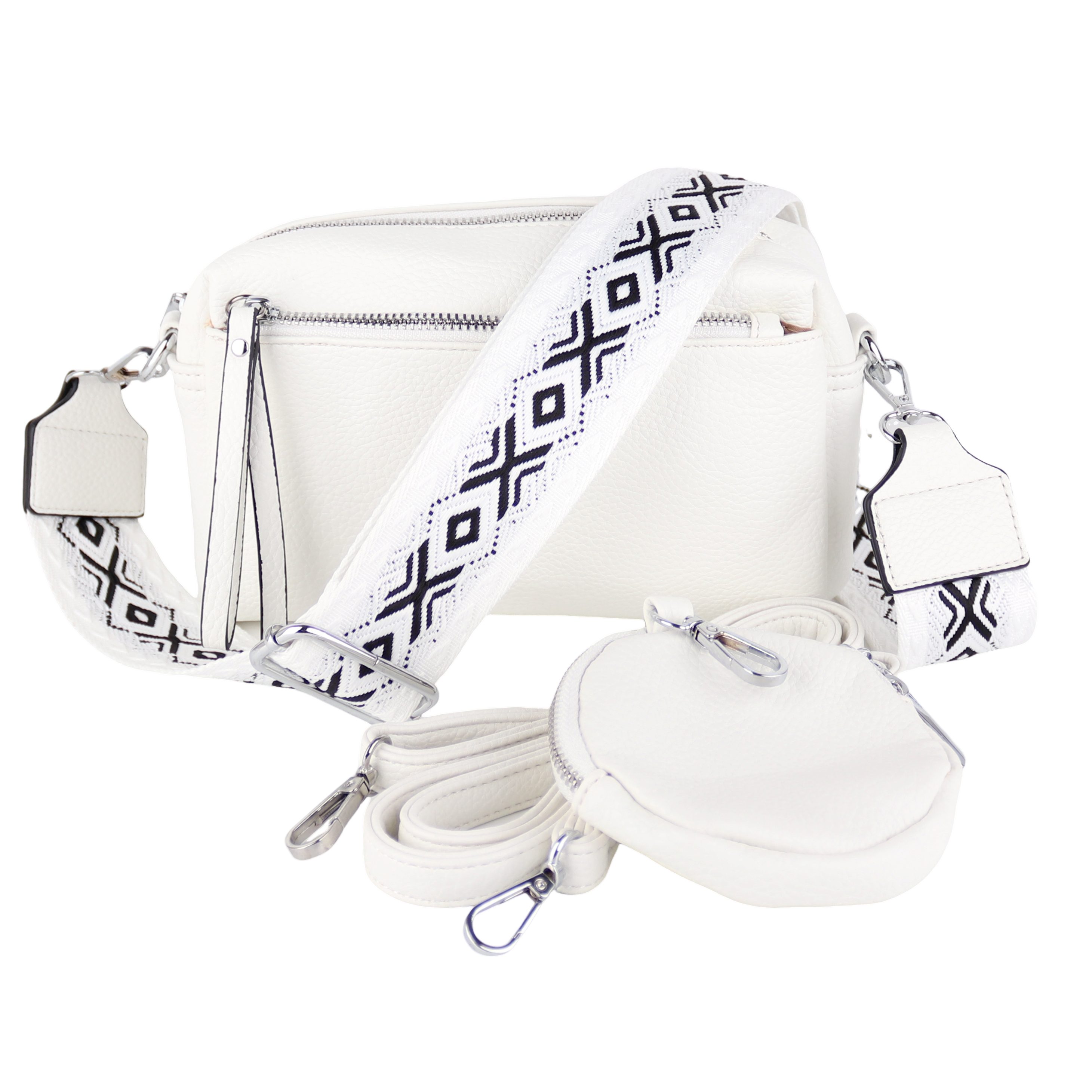 MIRROSI Umhängetasche Damen, Veganleder Crossbody Tasche günstig online kaufen