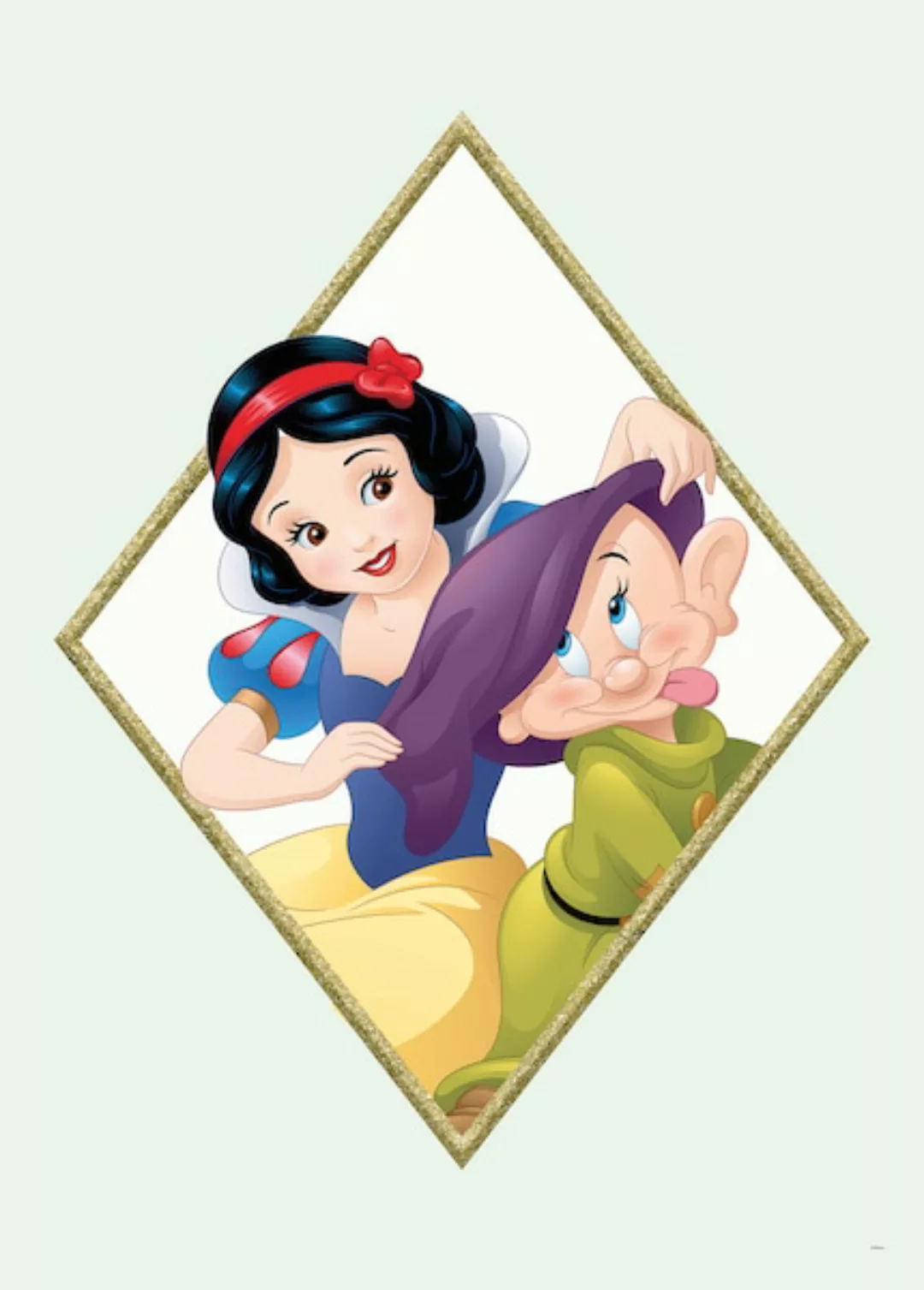 Komar Poster »Snow White & Dopey«, Disney, (1 St.), Kinderzimmer, Schlafzim günstig online kaufen