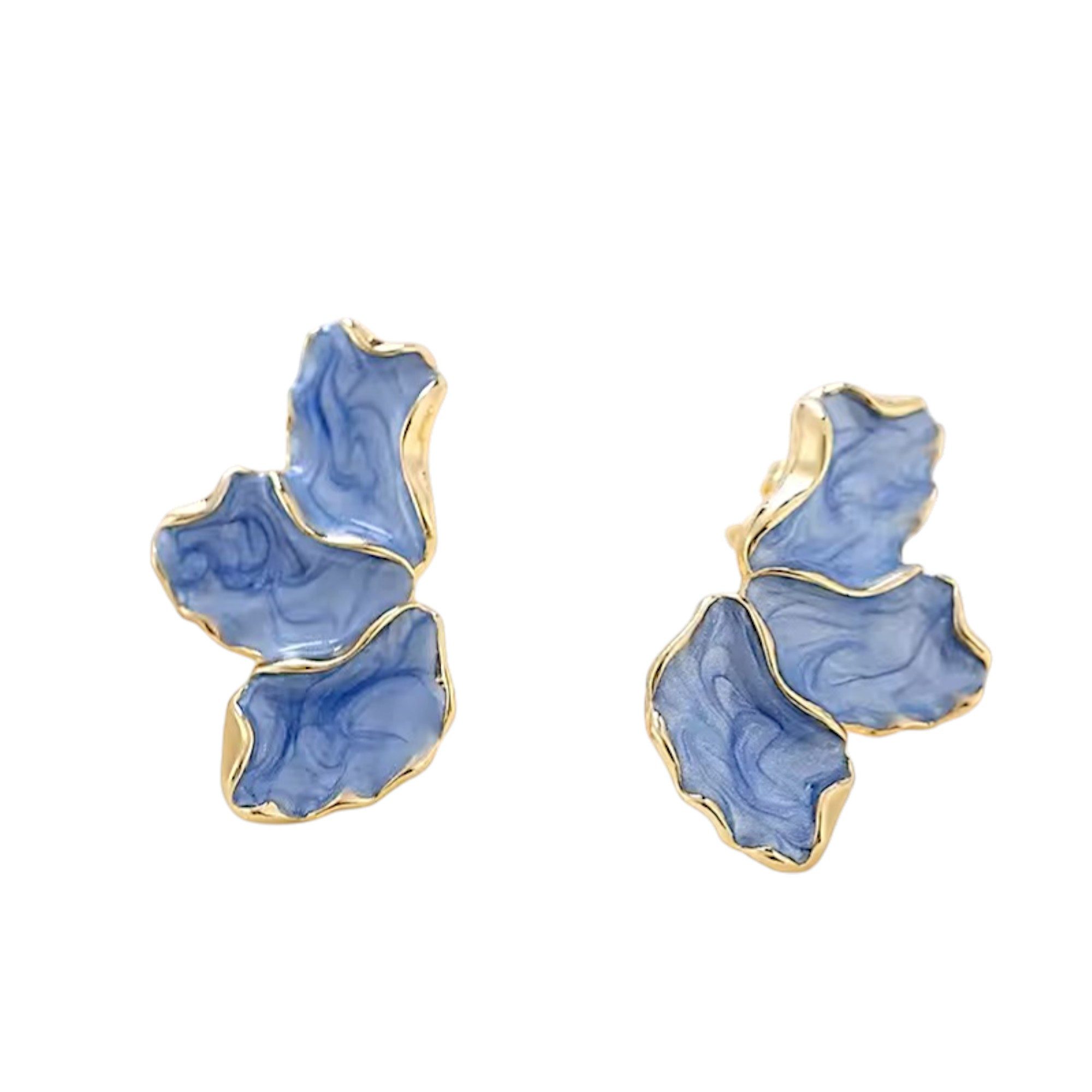 Medusa Accessoires Paar Ohrstecker Royal Blau günstig online kaufen