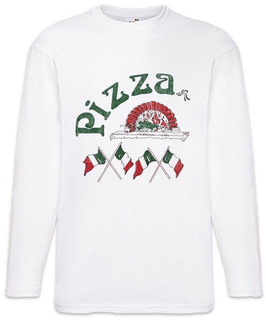 Urban Backwoods Langarmshirt Pizza Symbol Langarm T-Shirt Italia Fun Italie günstig online kaufen