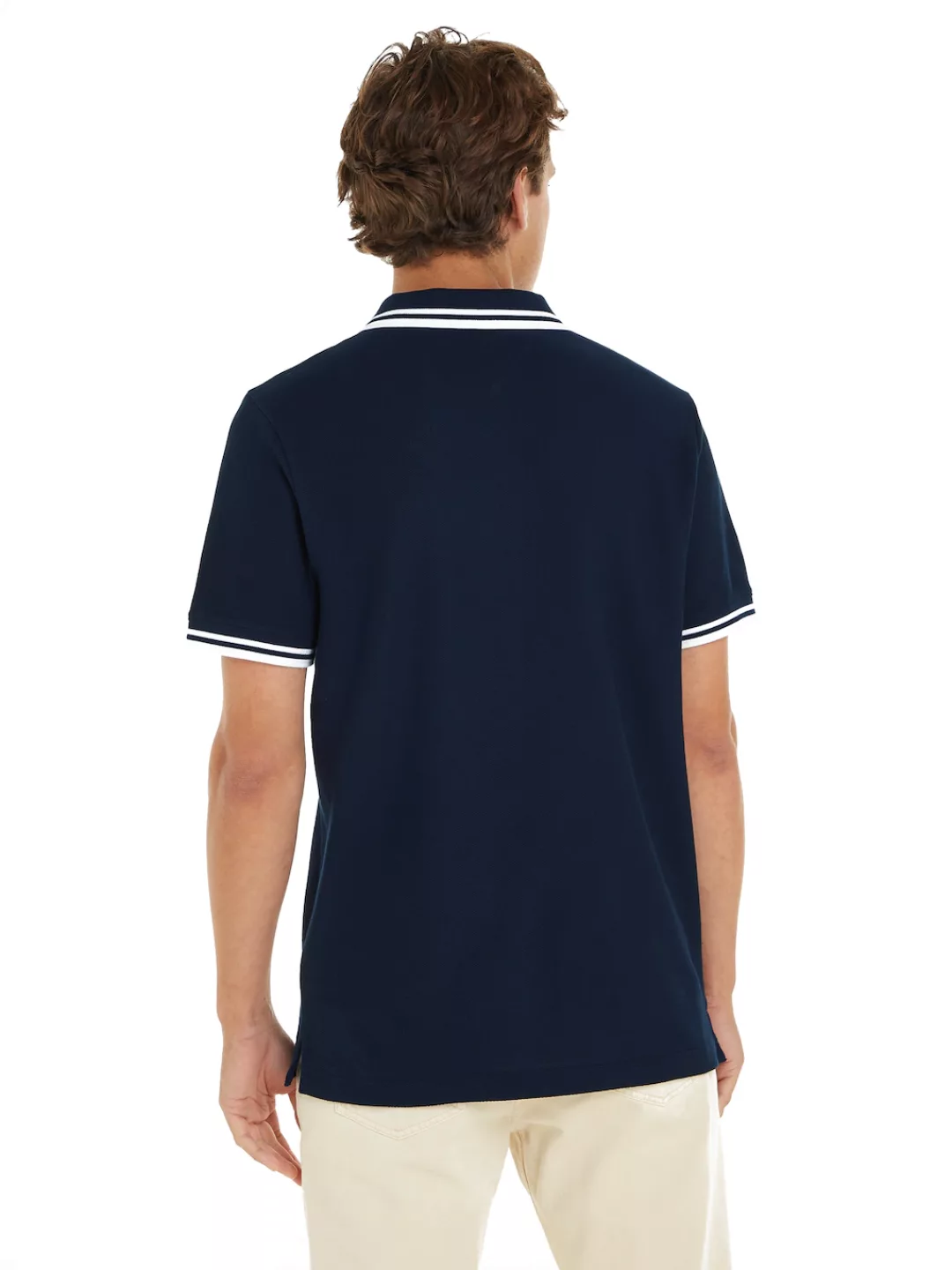Tommy Jeans Poloshirt TJM REG TIPPING POLO mit kontrastfarbenen Details günstig online kaufen