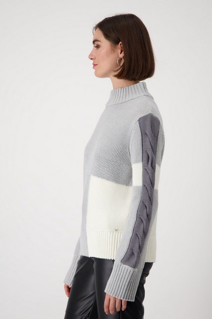 Monari Strickpullover mit Colourblocking günstig online kaufen