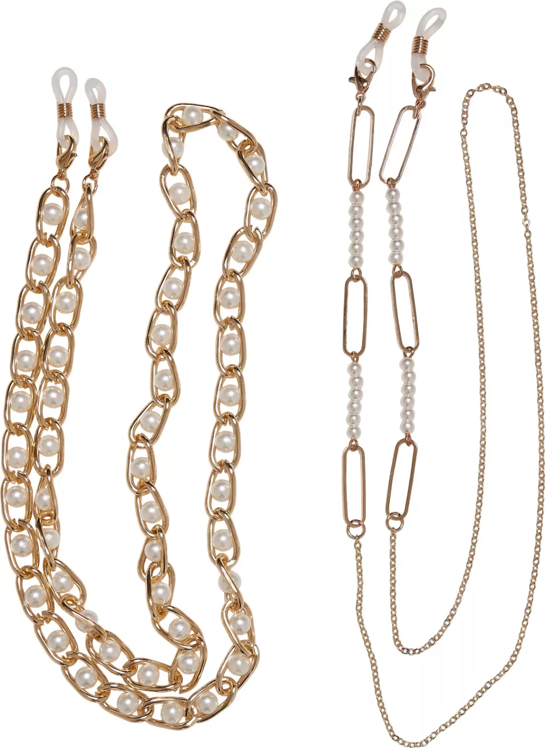 URBAN CLASSICS Schmuckset "Accessoires Multifunctional Chain With Pearls 2- günstig online kaufen