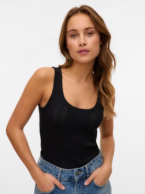 Vero Moda Ripptanktop VMLISA POINTELLE TANK TOP JRS NOOS günstig online kaufen