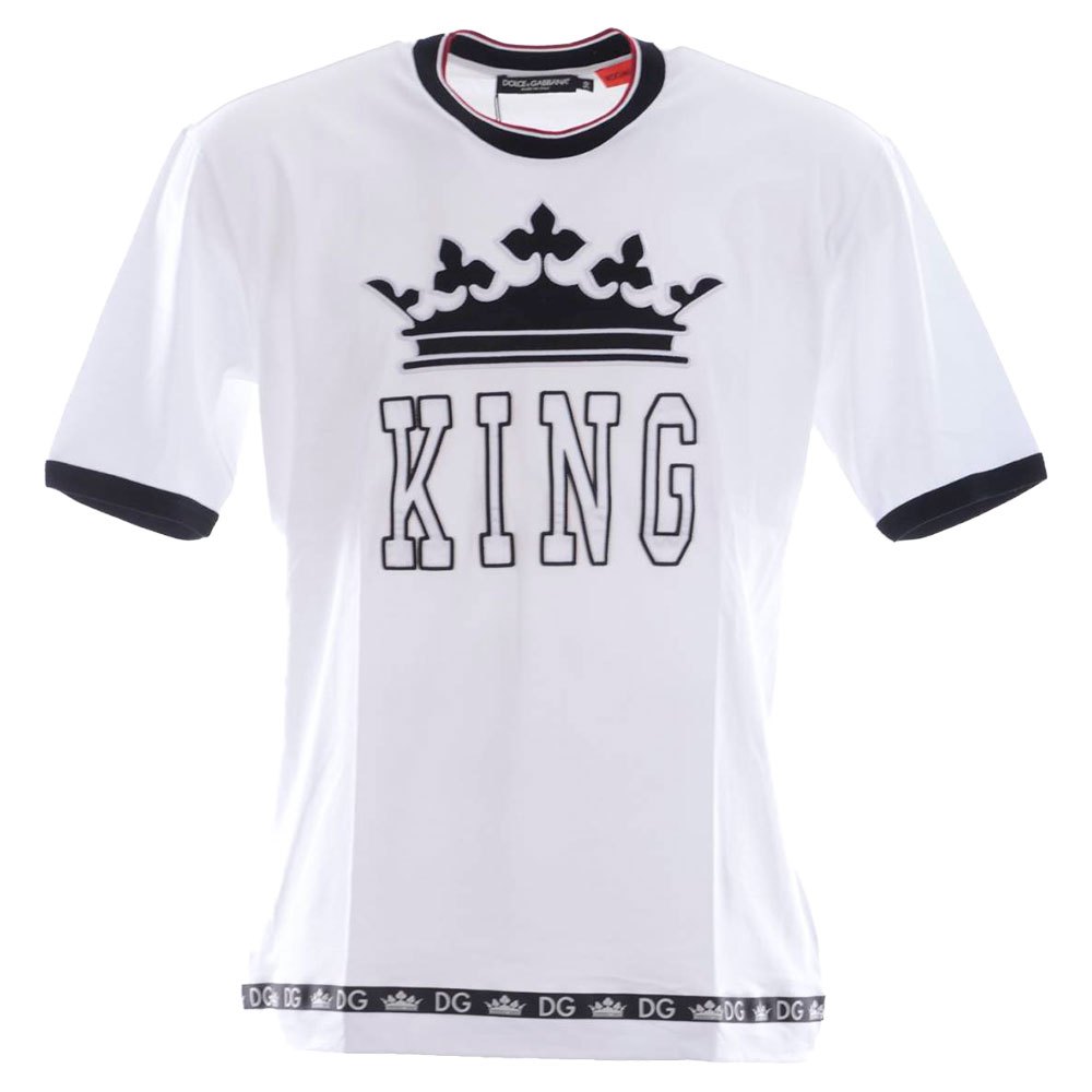 Dolce & Gabbana 738290 Kurzarm Rundhalsausschnitt T-shirt 54 White günstig online kaufen