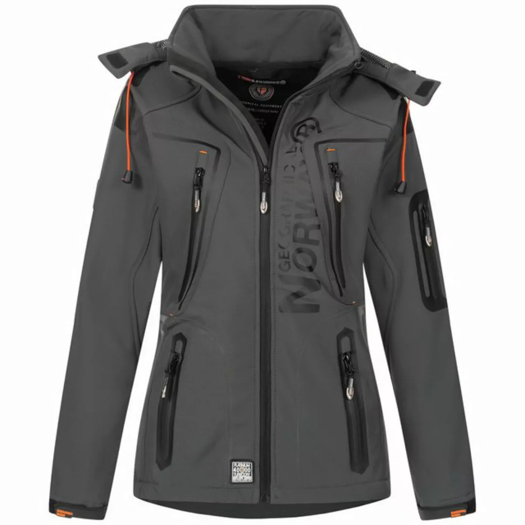 Geographical Norway Softshelljacke Damen Outdoor Windbreaker Regen Funktion günstig online kaufen