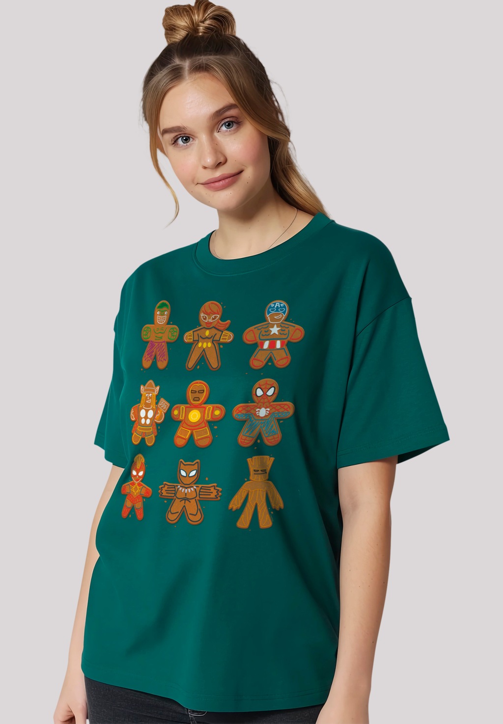 F4NT4STIC T-Shirt "Marvel Universe Christmas Gingerbread Avengers", Premium günstig online kaufen