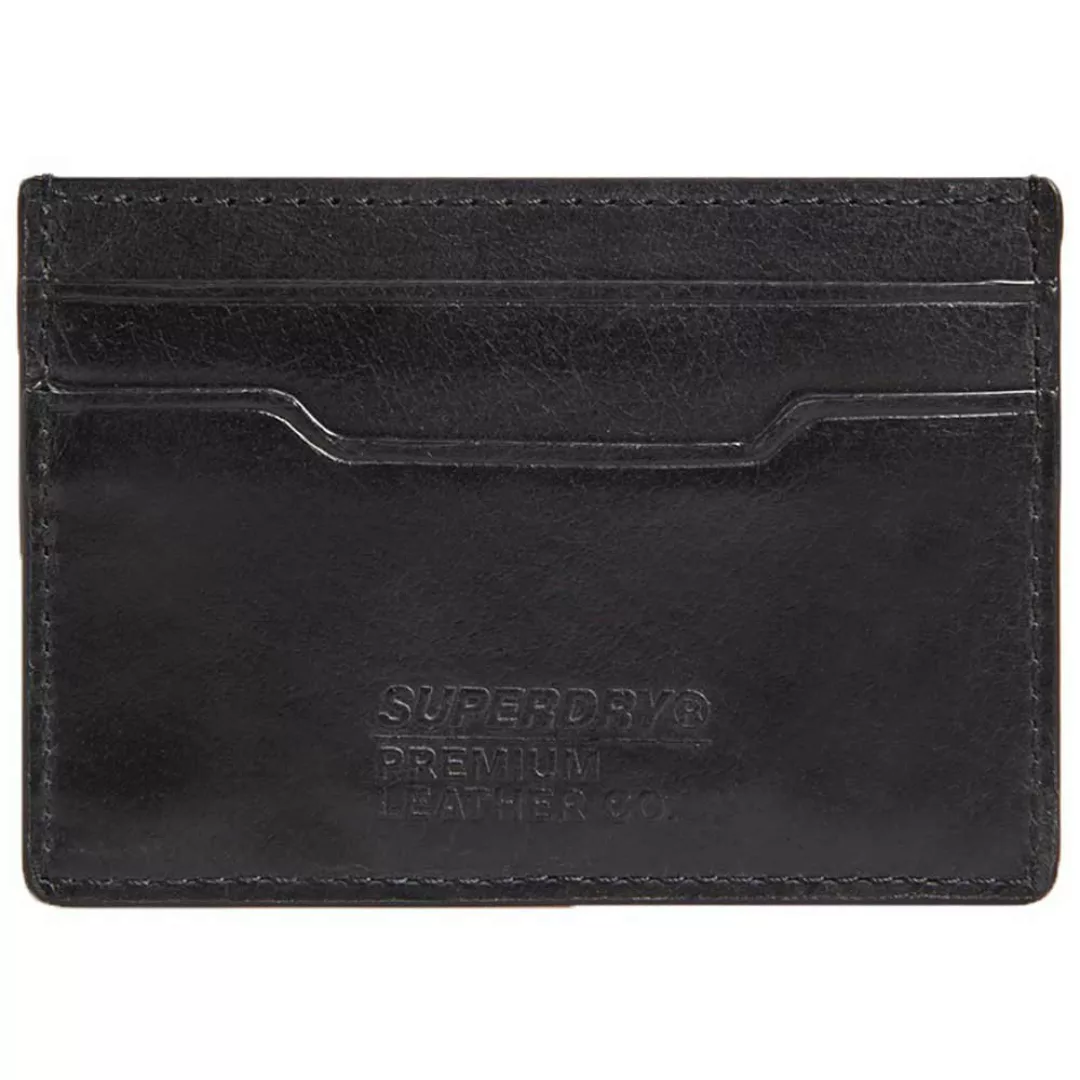 Superdry Leather Card One Size Black günstig online kaufen