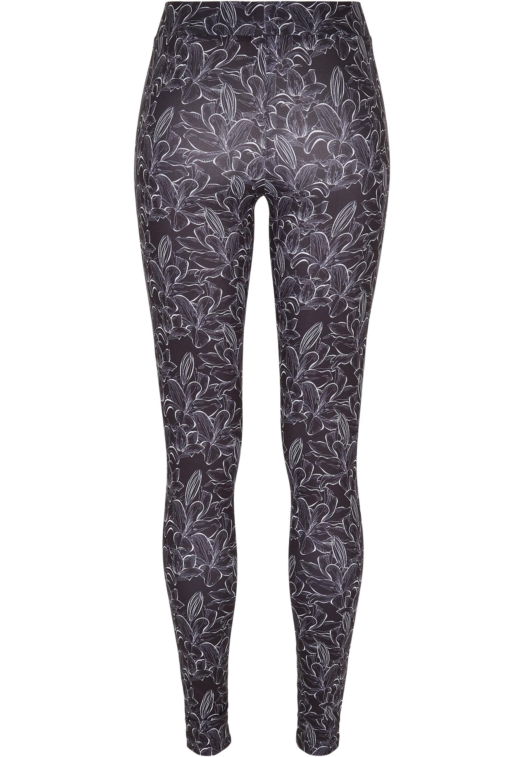 URBAN CLASSICS Leggings "Urban Classics Damen Ladies AOP Leggings", (1 tlg. günstig online kaufen