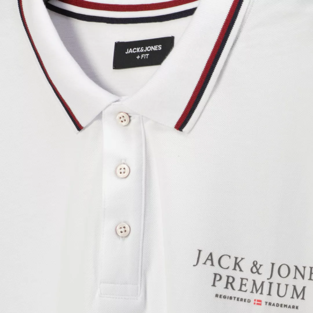Jack&Jones Poloshirt mit Logo-Print günstig online kaufen