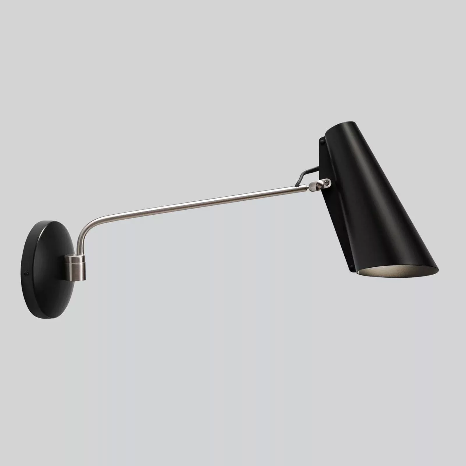 Northern Birdy Wandlampe 53cm schwarz/stahl günstig online kaufen