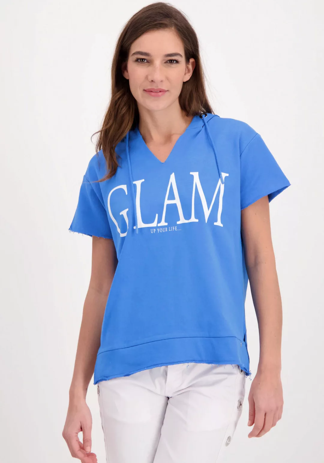 Monari Kapuzensweatshirt, mit Schriftzug günstig online kaufen