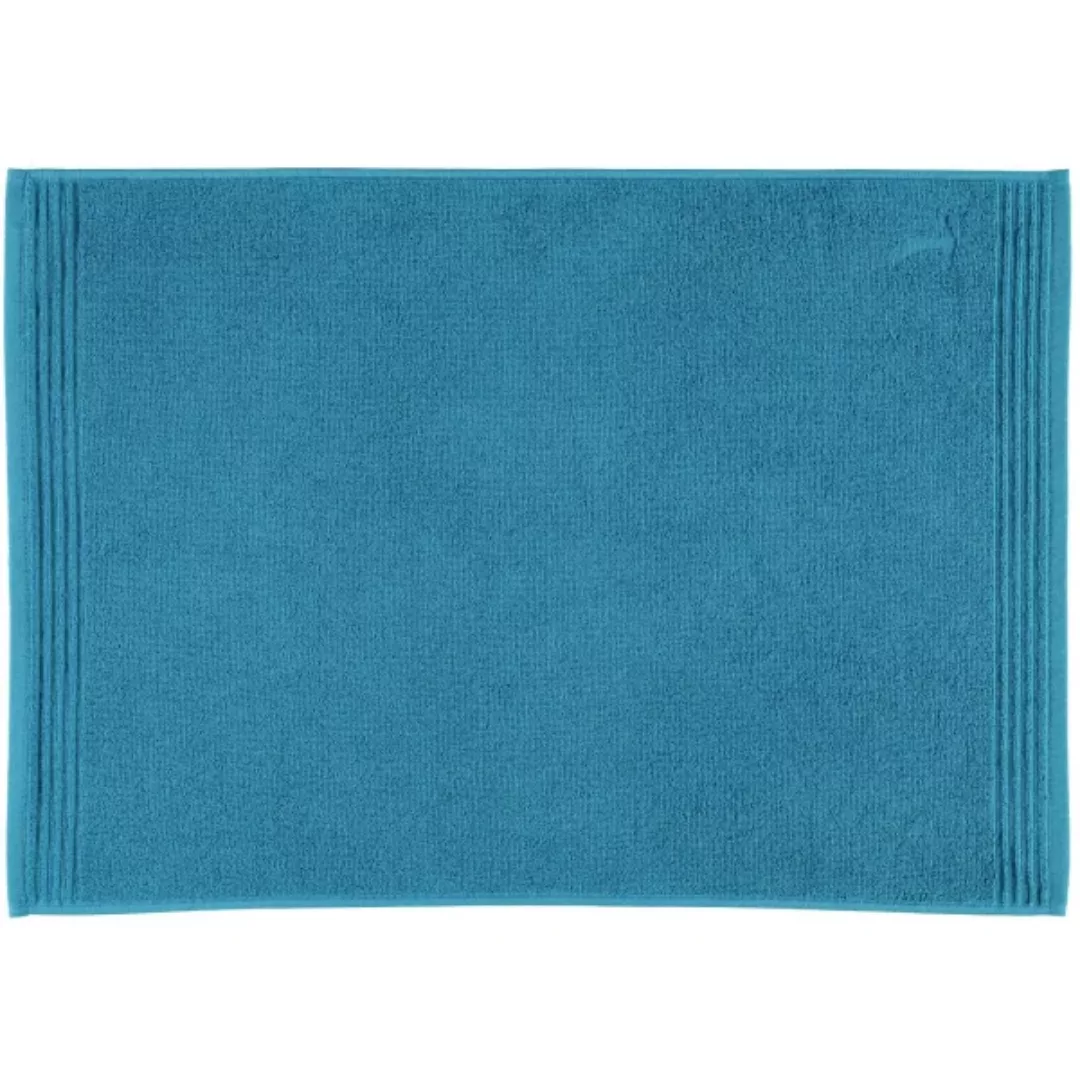 Möve Badematten Superwuschel - Farbe: lagoon - 458 - 50x70 cm günstig online kaufen