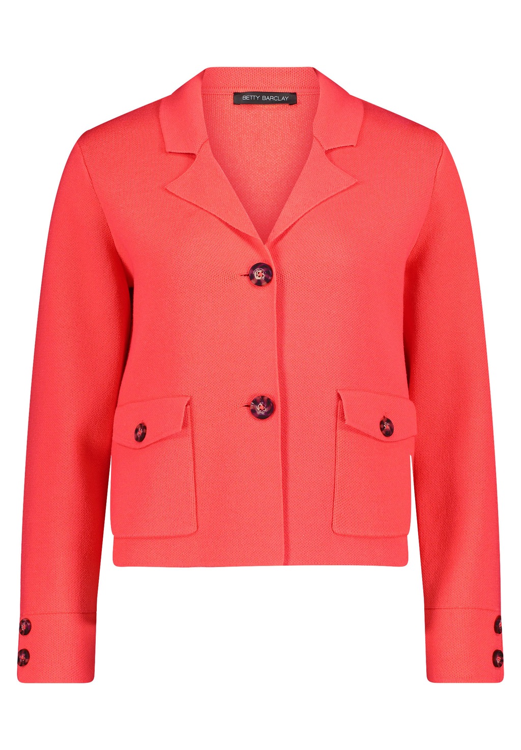 Betty Barclay Strickjacke "Betty Barclay Strickblazer mit aufgesetzten Tasc günstig online kaufen