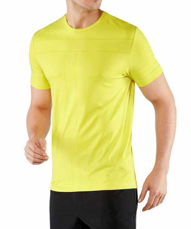 FALKE Herren T-Shirt Rundhals, XL-XXL, Schwarz, Uni, 38918-300005 günstig online kaufen