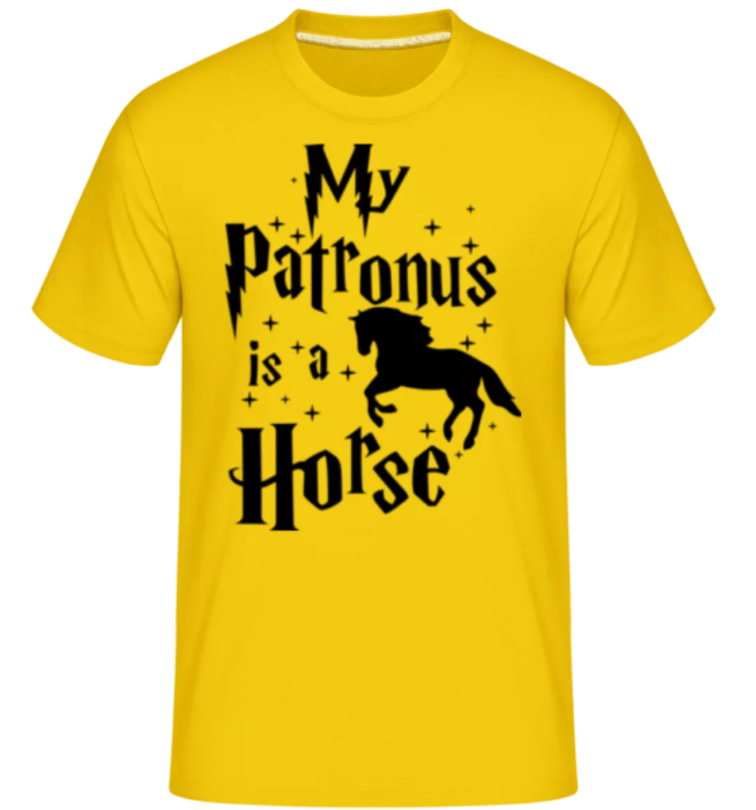 My Patronus Is A Horse · Shirtinator Männer T-Shirt günstig online kaufen