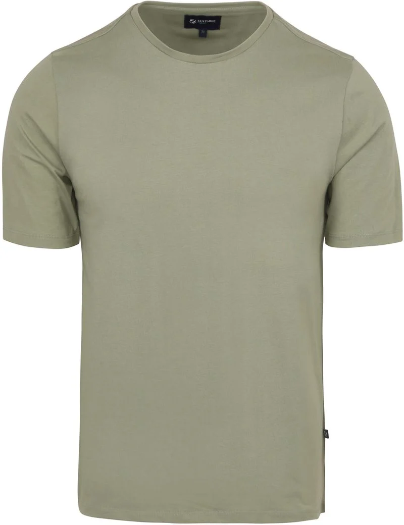 Suitable Respect T-shirt Jim Grün - Größe XXL günstig online kaufen