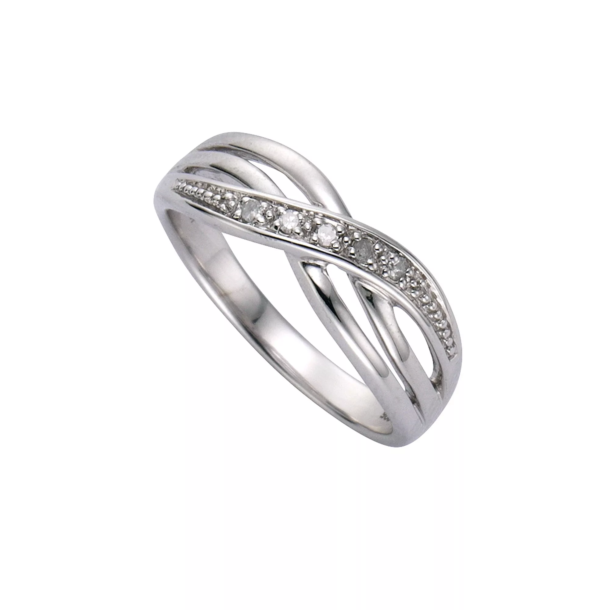 Diamonds by Ellen K. Fingerring "925 Sterling Silber Diamant 0,01ct." günstig online kaufen