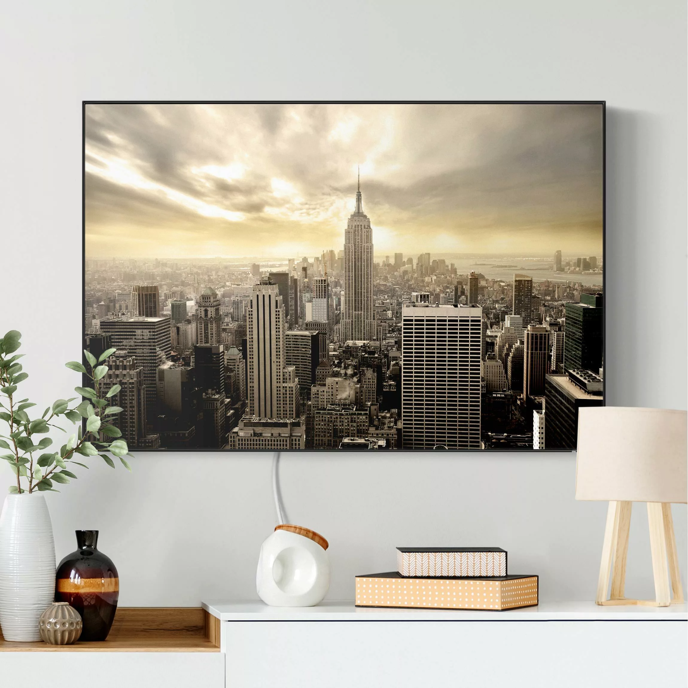 LED-Wechselbild Manhattan Dawn günstig online kaufen