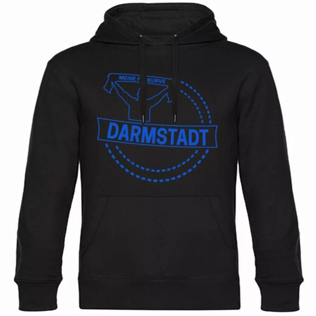 multifanshop Kapuzensweatshirt Darmstadt - Meine Fankurve - Hoodie günstig online kaufen