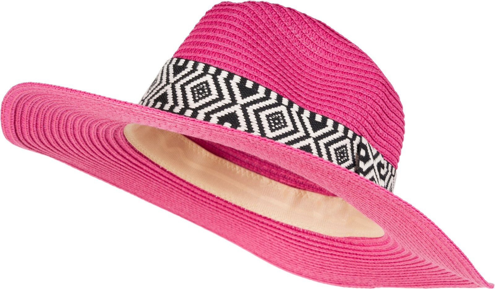 styleBREAKER Sonnenhut Panama Strohhut Hutband Azteken günstig online kaufen