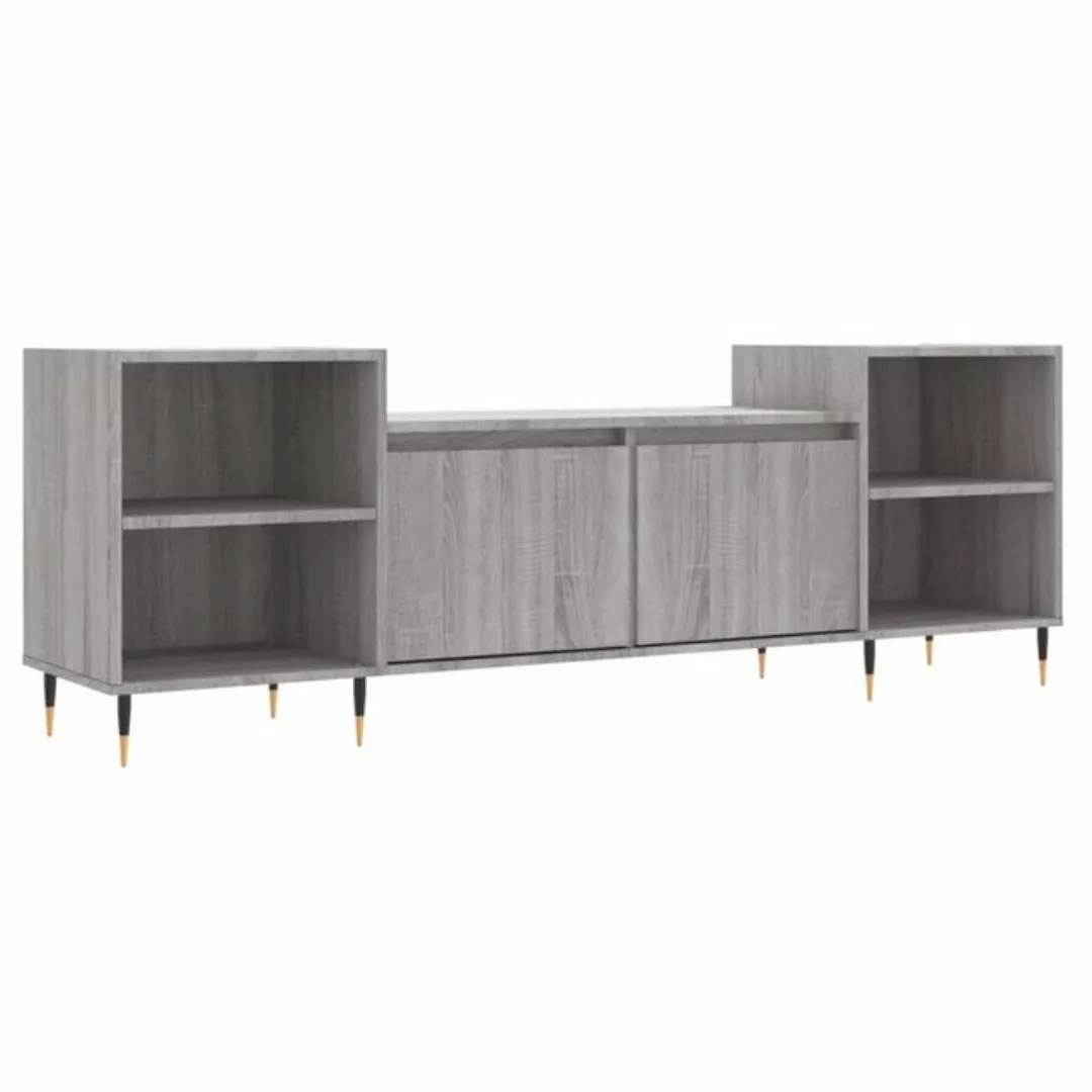 VidaXL TV-Schrank Grau Sonoma 160x35x55 cm Holzwerkstoff  Modell 3 günstig online kaufen