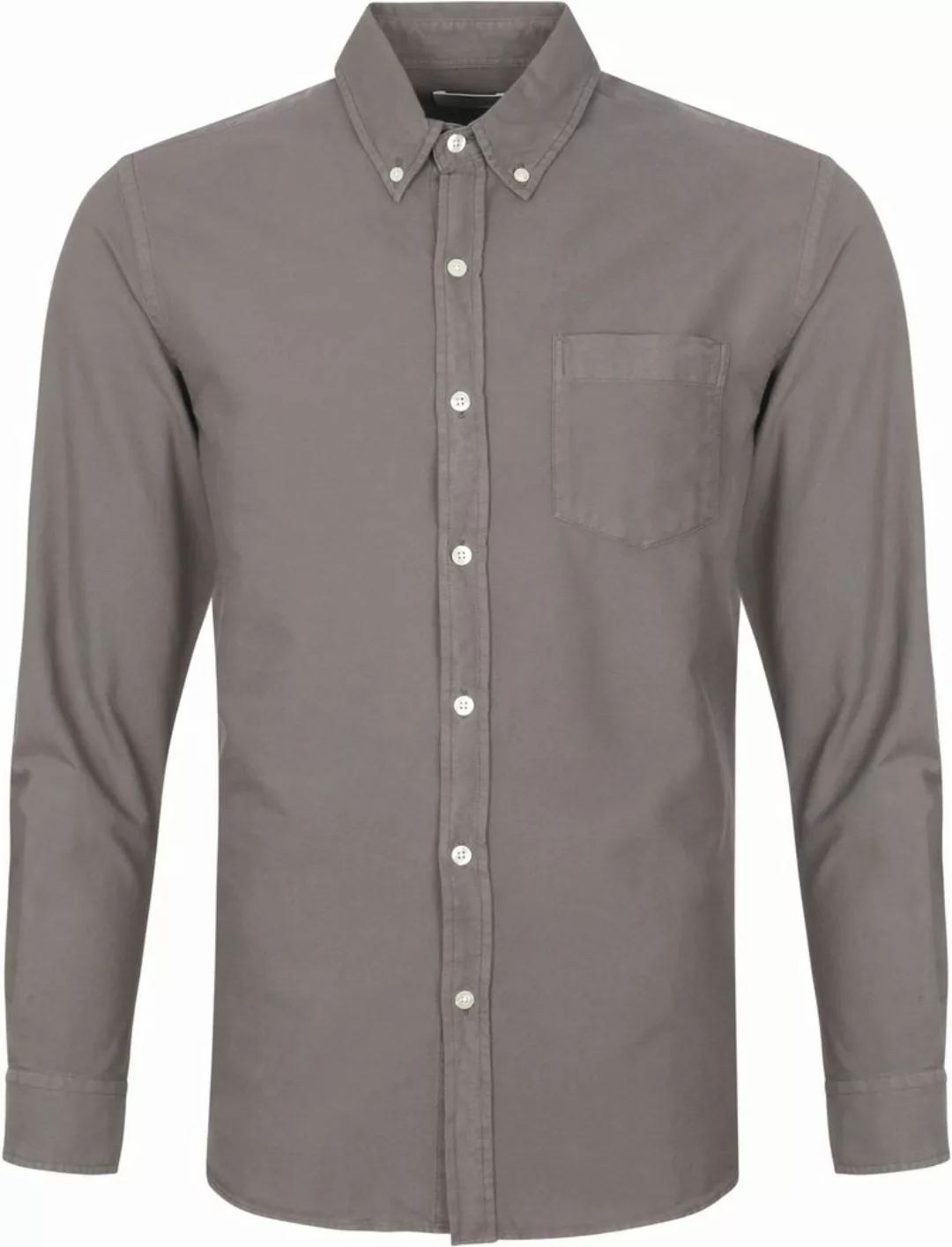 Colorful Standard Hemd Storm Grey - Größe M günstig online kaufen