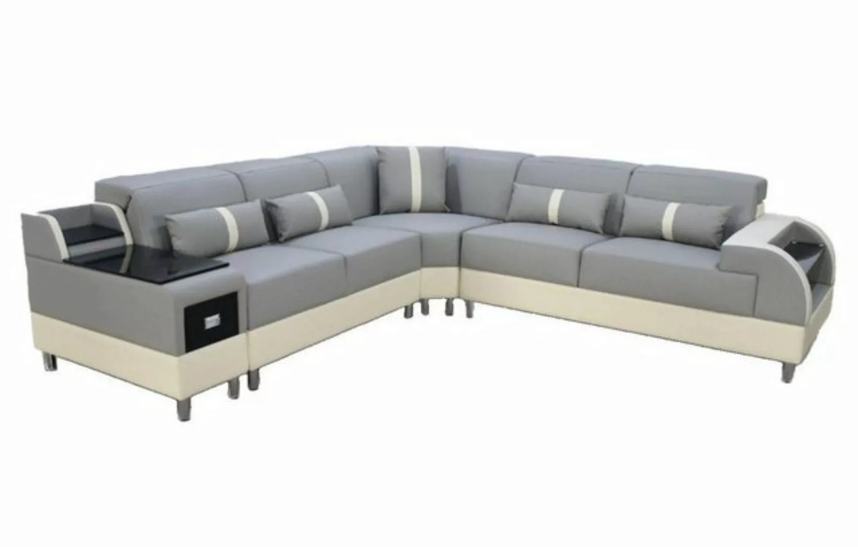 JVmoebel Ecksofa Ecksofa L-Form Sofa Couch Design Polster Modern Eckgarnitu günstig online kaufen