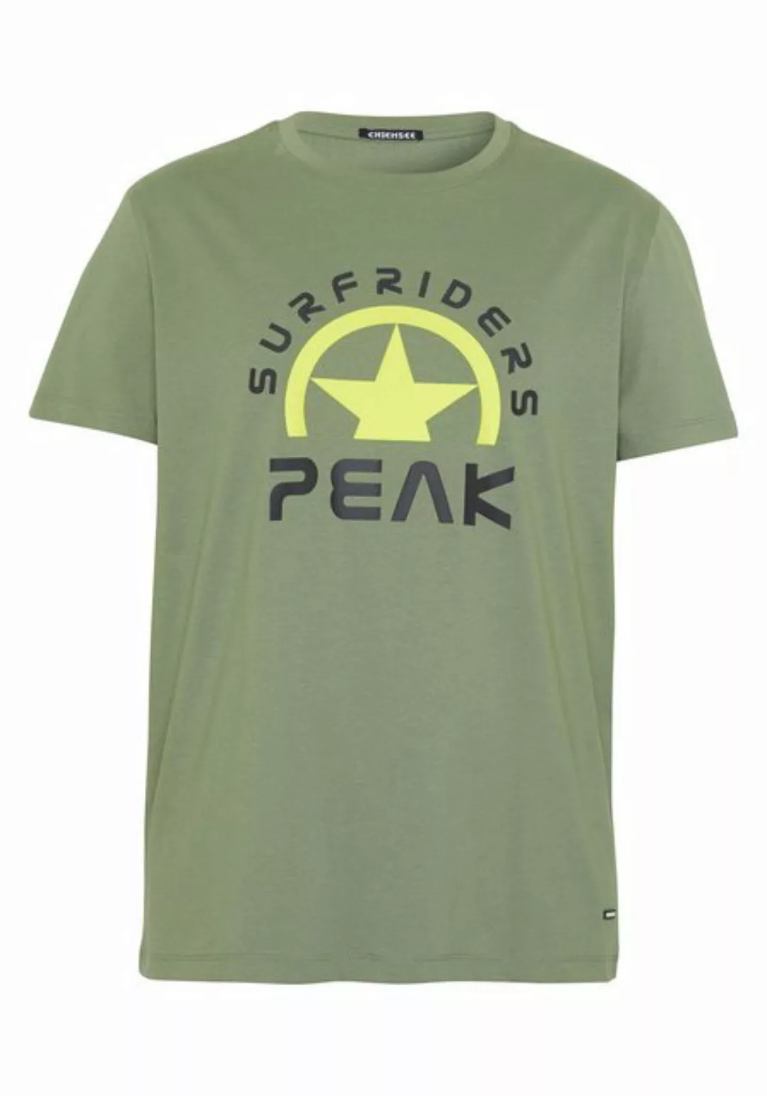 Chiemsee Print-Shirt T-Shirt im label-typischem Schriftzug-Design 1 günstig online kaufen