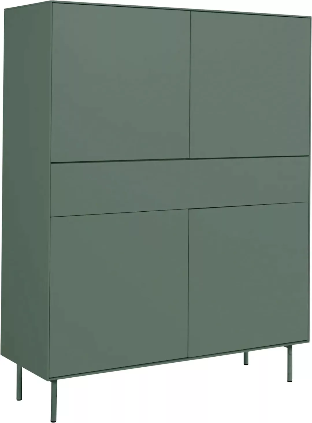 LeGer Home by Lena Gercke Highboard "Essentials", Höhe: 144cm, MDF lackiert günstig online kaufen