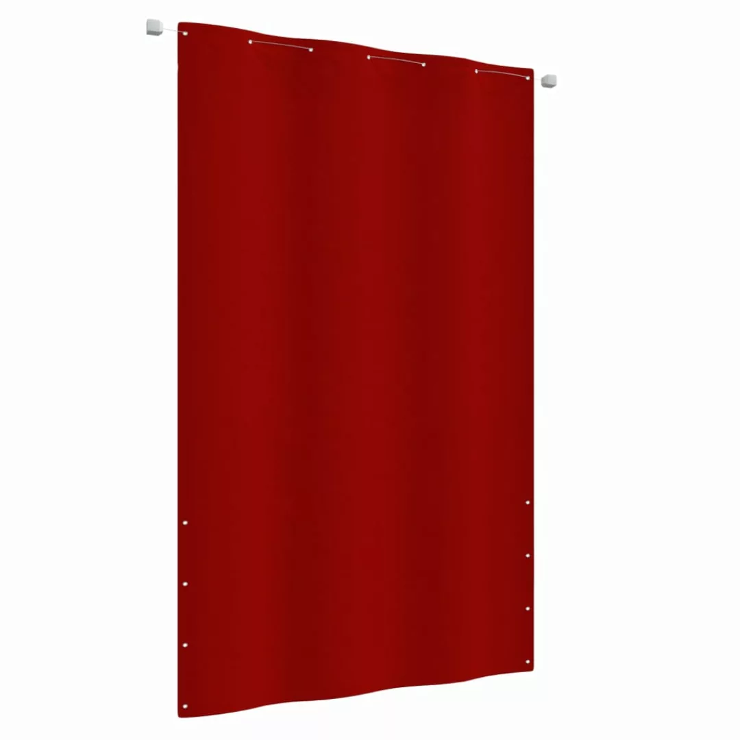 Vidaxl Balkon-sichtschutz Rot 140x240 Cm Oxford-gewebe günstig online kaufen