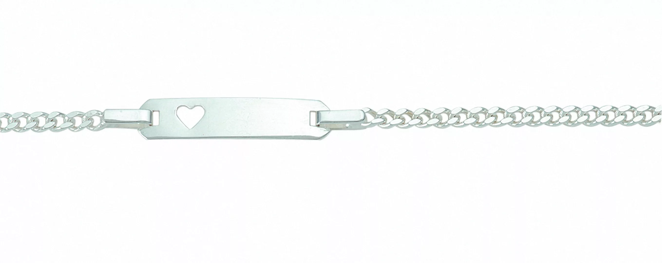 Adelia´s Silberarmband "925 Silber Flach Panzer Armband 14 cm Ø 2,4 mm", Si günstig online kaufen