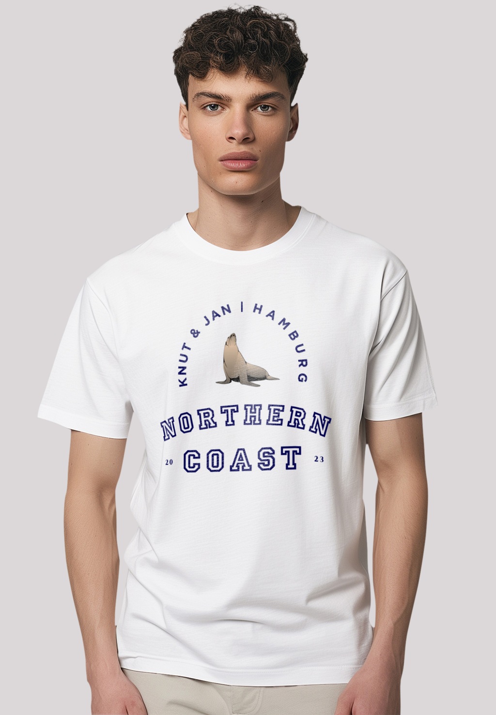 F4NT4STIC T-Shirt "Robbe Knut & Jan Hamburg", Premium Qualität günstig online kaufen