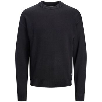 Jack & Jones  Pullover 12236774 KNIT CREW-BLACK günstig online kaufen