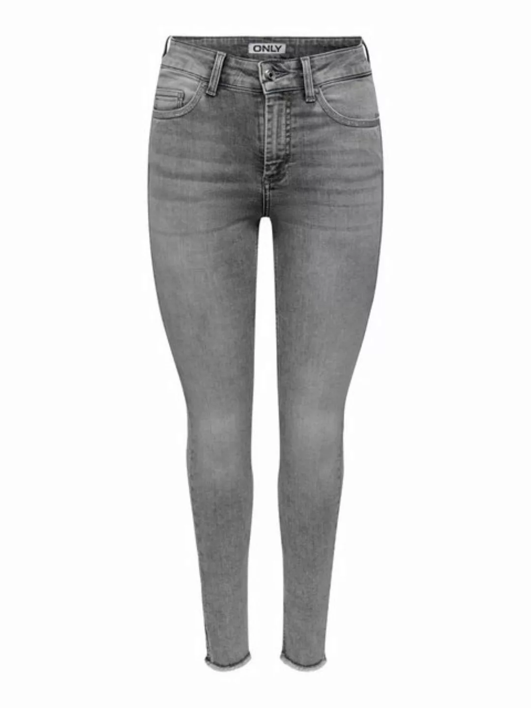 ONLY Skinny-fit-Jeans ONLBLUSH MW SKINNY DECO ANK RW REA0918 günstig online kaufen