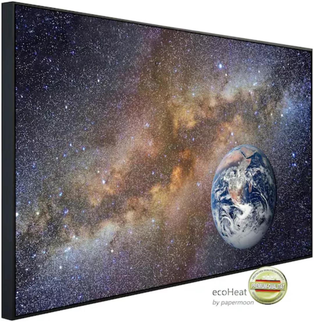 Papermoon Infrarotheizung »Universum mit Erde«, sehr angenehme Strahlungswä günstig online kaufen