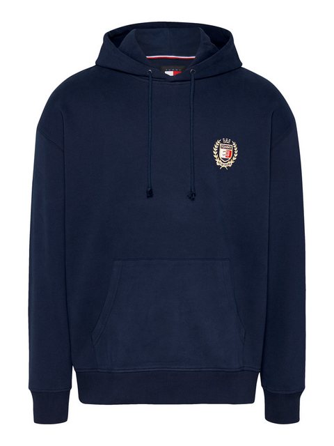 Tommy Jeans Sweatshirt TJM REG TJ FLAG CREST HOOD EXT besticktes Markenlogo günstig online kaufen