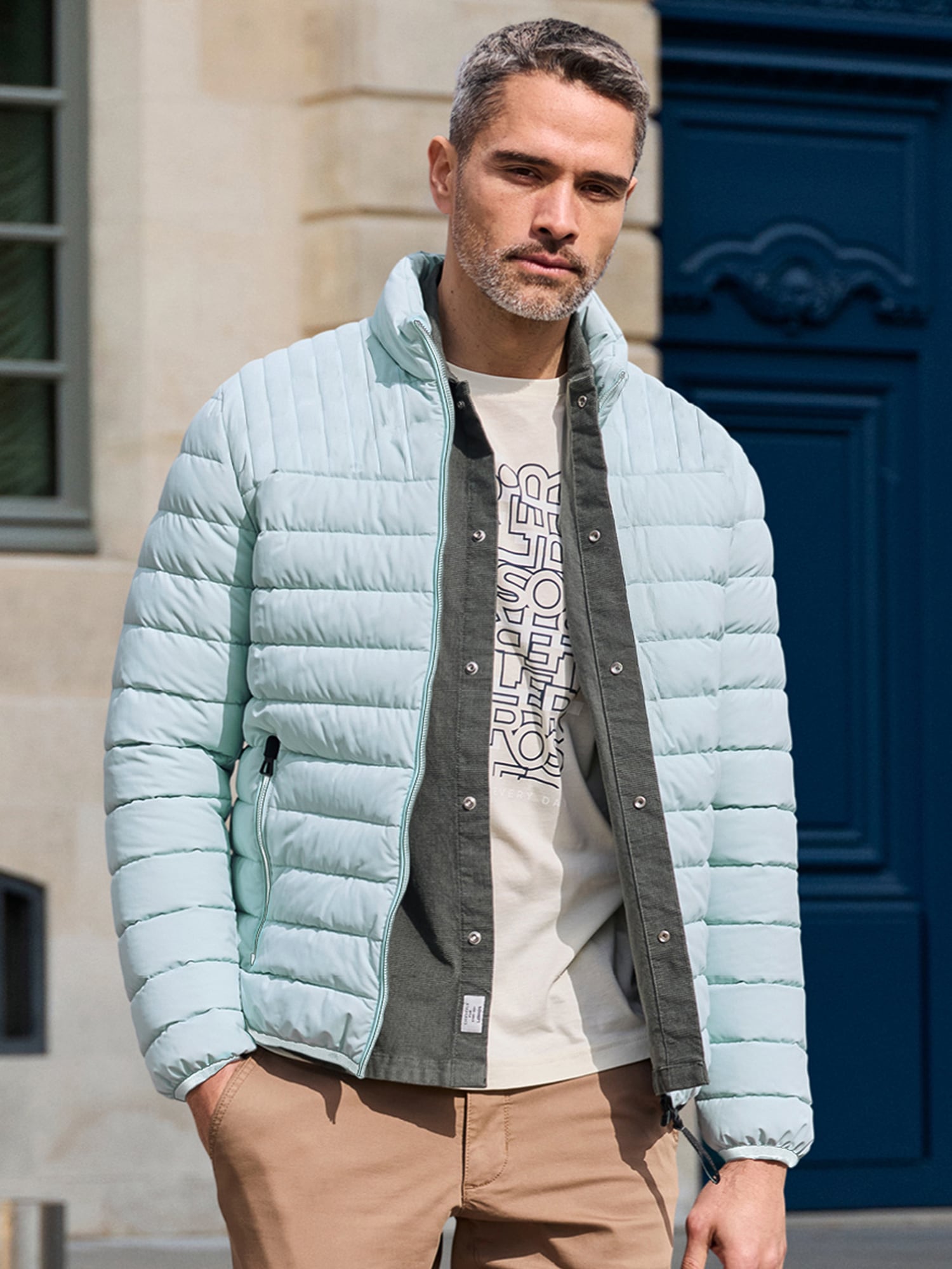 LERROS Steppjacke "LERROS Leichter Herren Steppblouson", ohne Kapuze, Keine günstig online kaufen
