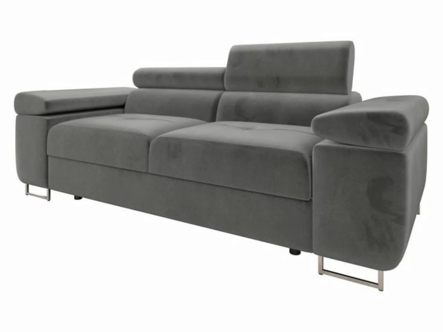 MIRJAN24 Sofa Torezio 2, Einstellbare Kopfstützen, 198x102x70-90 cm günstig online kaufen