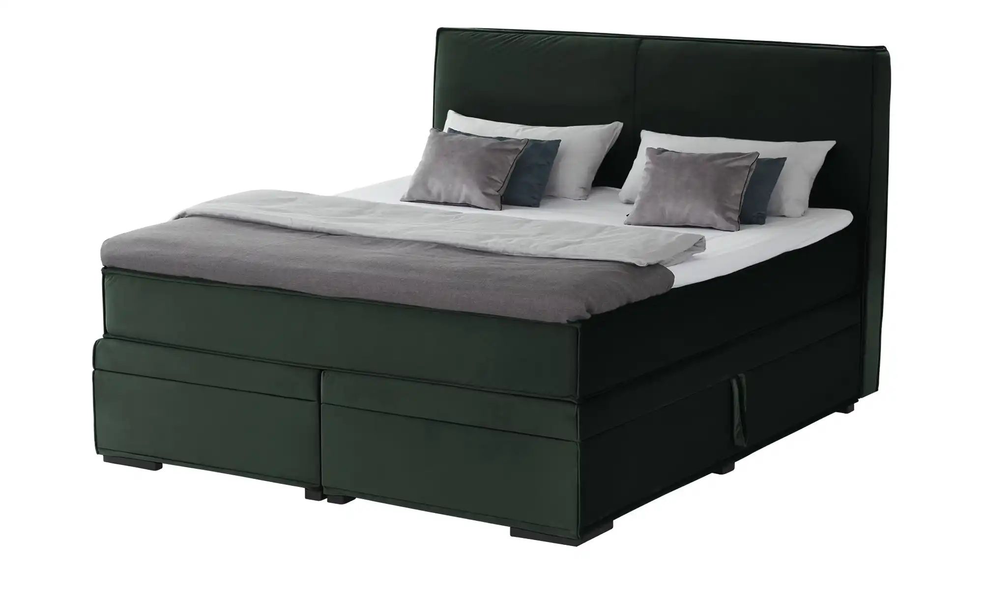 Boxi Boxspringbett mit Bettkasten Boxi Urban ¦ grün ¦ Maße (cm): B: 160 H: günstig online kaufen