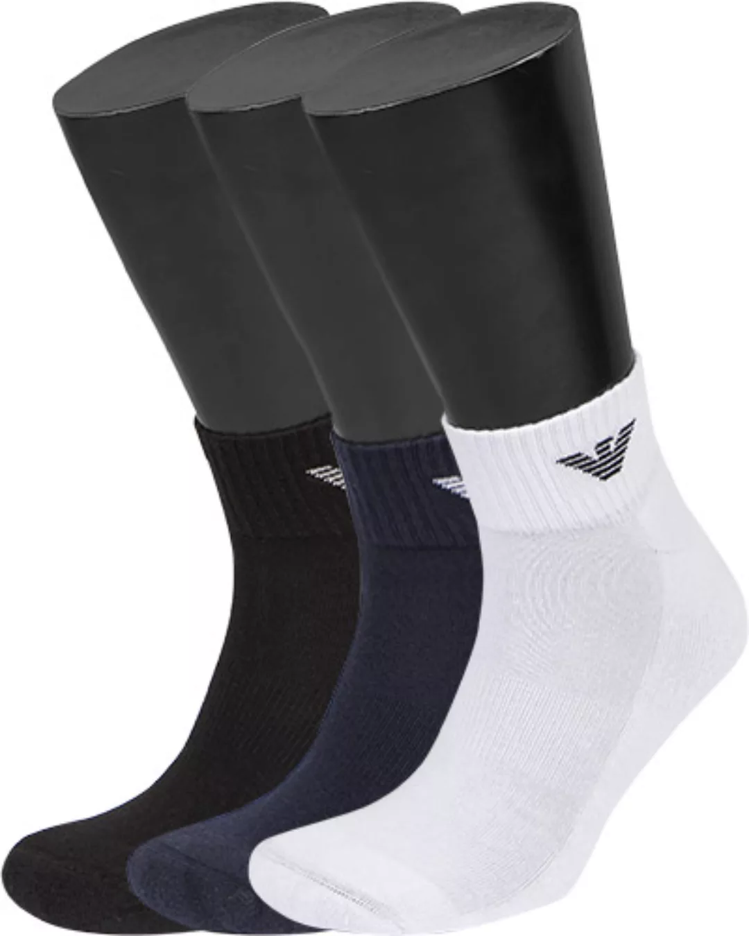 EMPORIO ARMANI Socken 3er Pack 302202/CC195/00997 günstig online kaufen