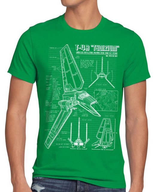 style3 T-Shirt Tydirium Lambda T-4A Shuttle star krieg wars imperium der st günstig online kaufen