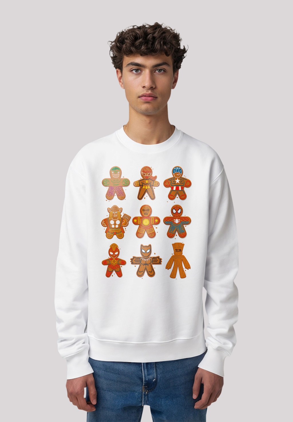 F4NT4STIC Sweatshirt "Marvel Universe Christmas Gingerbread Avengers", Prem günstig online kaufen