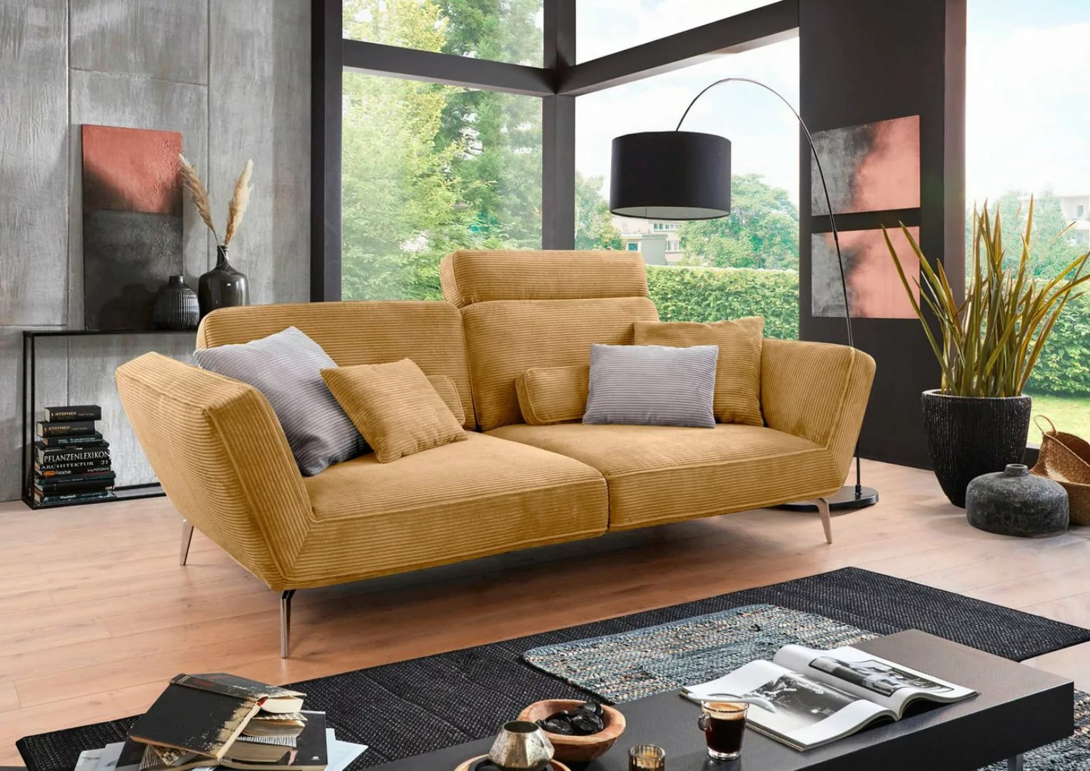 set one by Musterring Big-Sofa SO 4500, Füße in zwei Farben, wahlweise mit günstig online kaufen