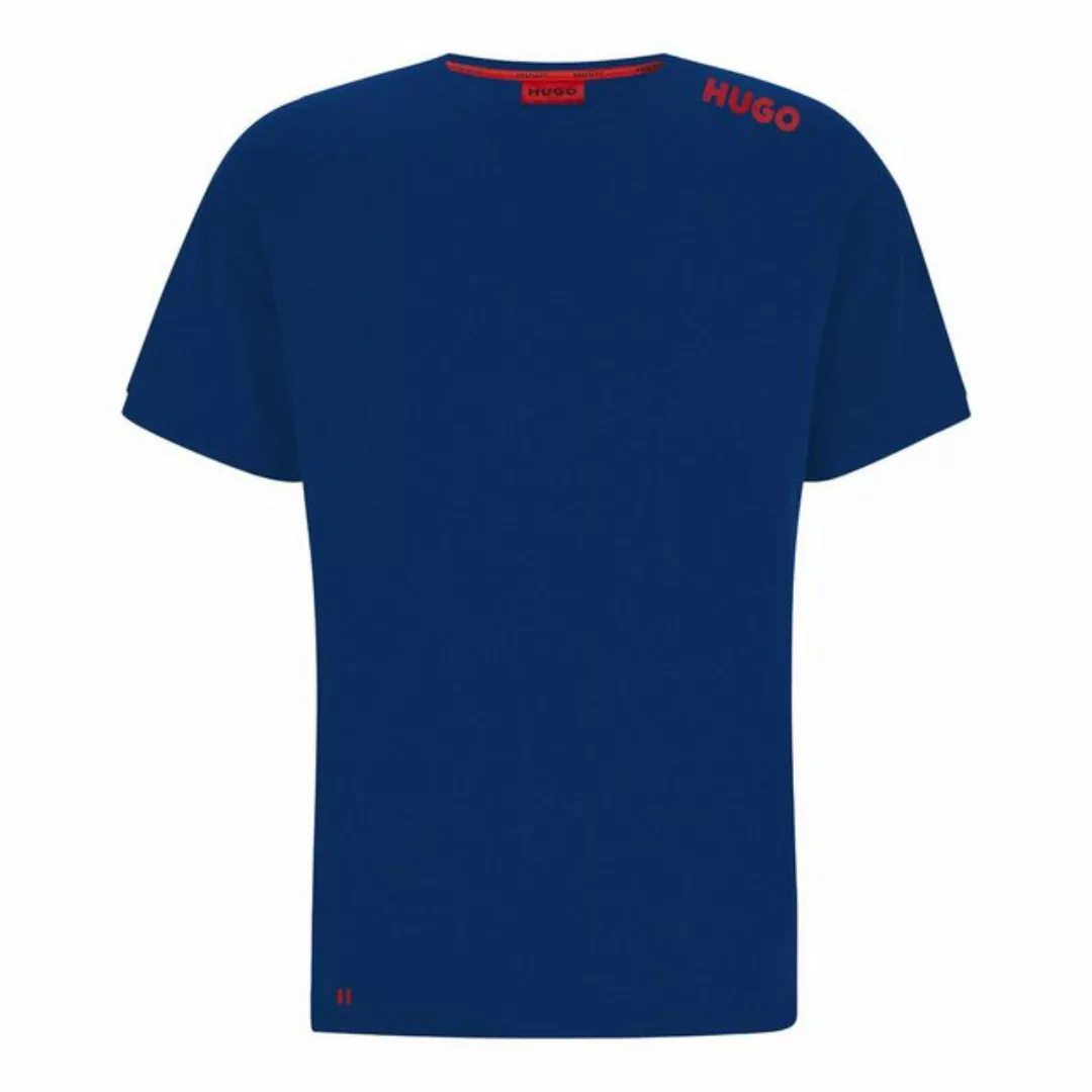 HUGO T-Shirt Labelled T-Shirt mit Logo-Druck auf der Schulter günstig online kaufen