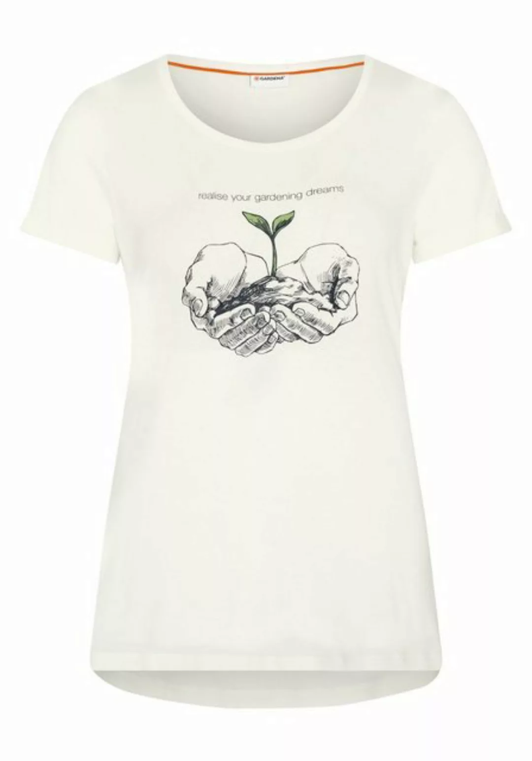 GARDENA Print-Shirt im Gardening-Print-Look günstig online kaufen