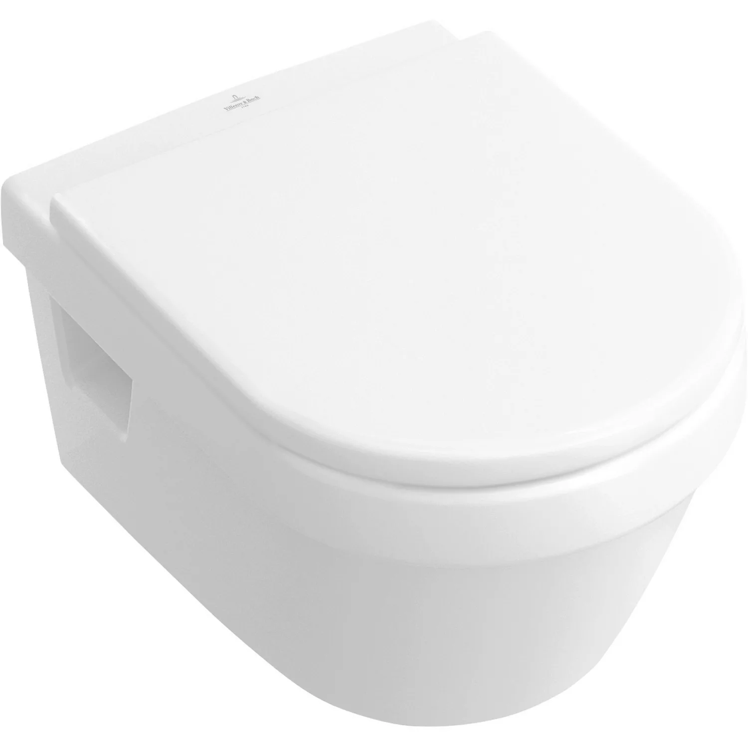 Villeroy & Boch Wand-WC Architectura Tiefspüler Weiß spülrandlos CeramicPlu günstig online kaufen