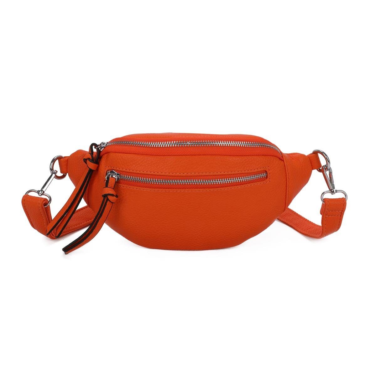 ITALYSHOP24 Bauchtasche Damen CrossBody Bag Gürteltasche günstig online kaufen