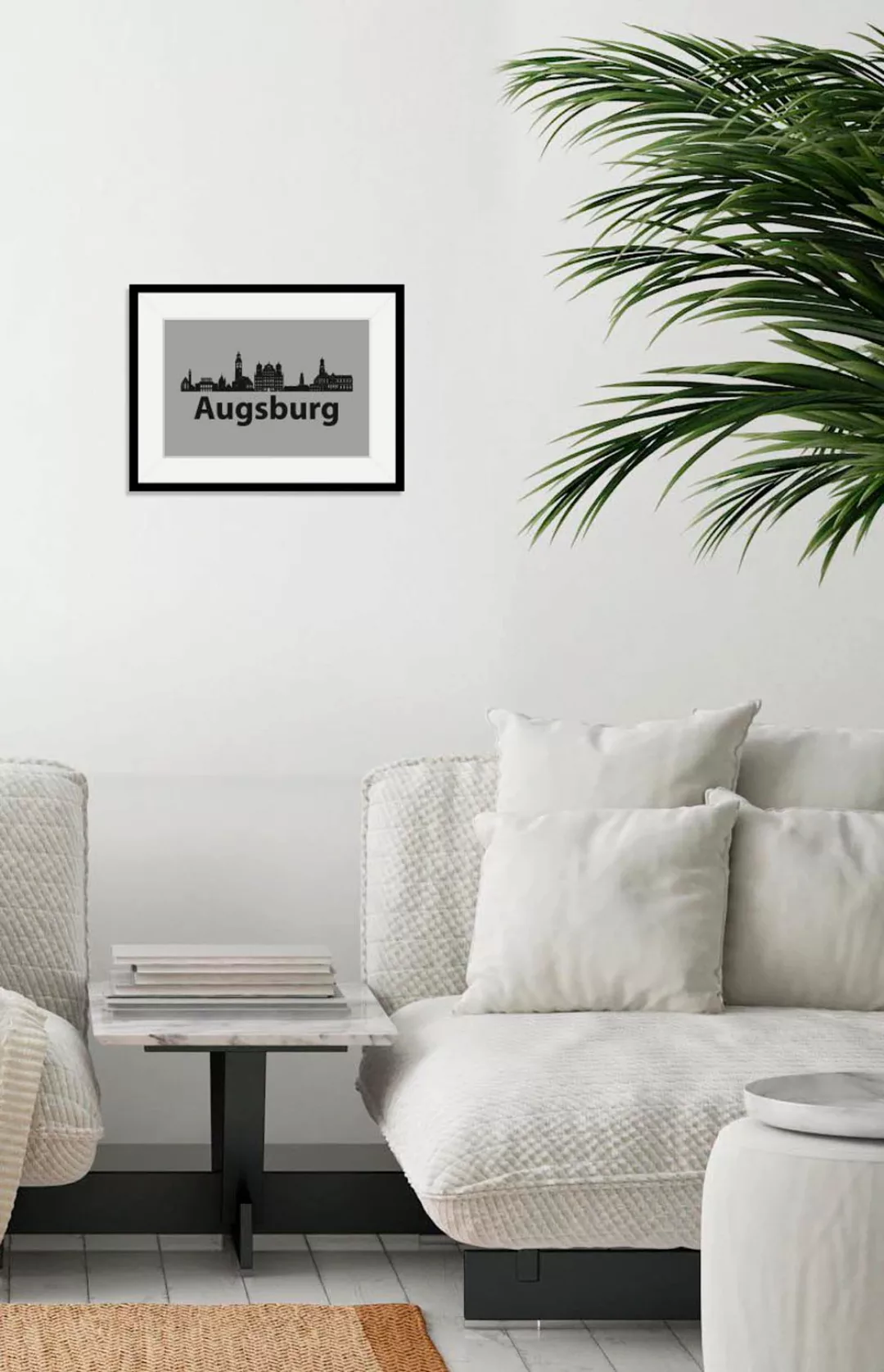 queence Bild "Augsburg Skyline", Städte, (1 St.) günstig online kaufen